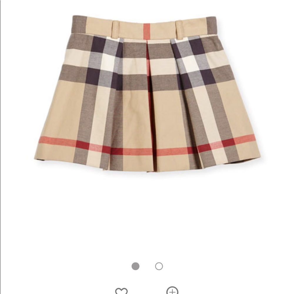 Burberry Kids Kittie Classic Skirt